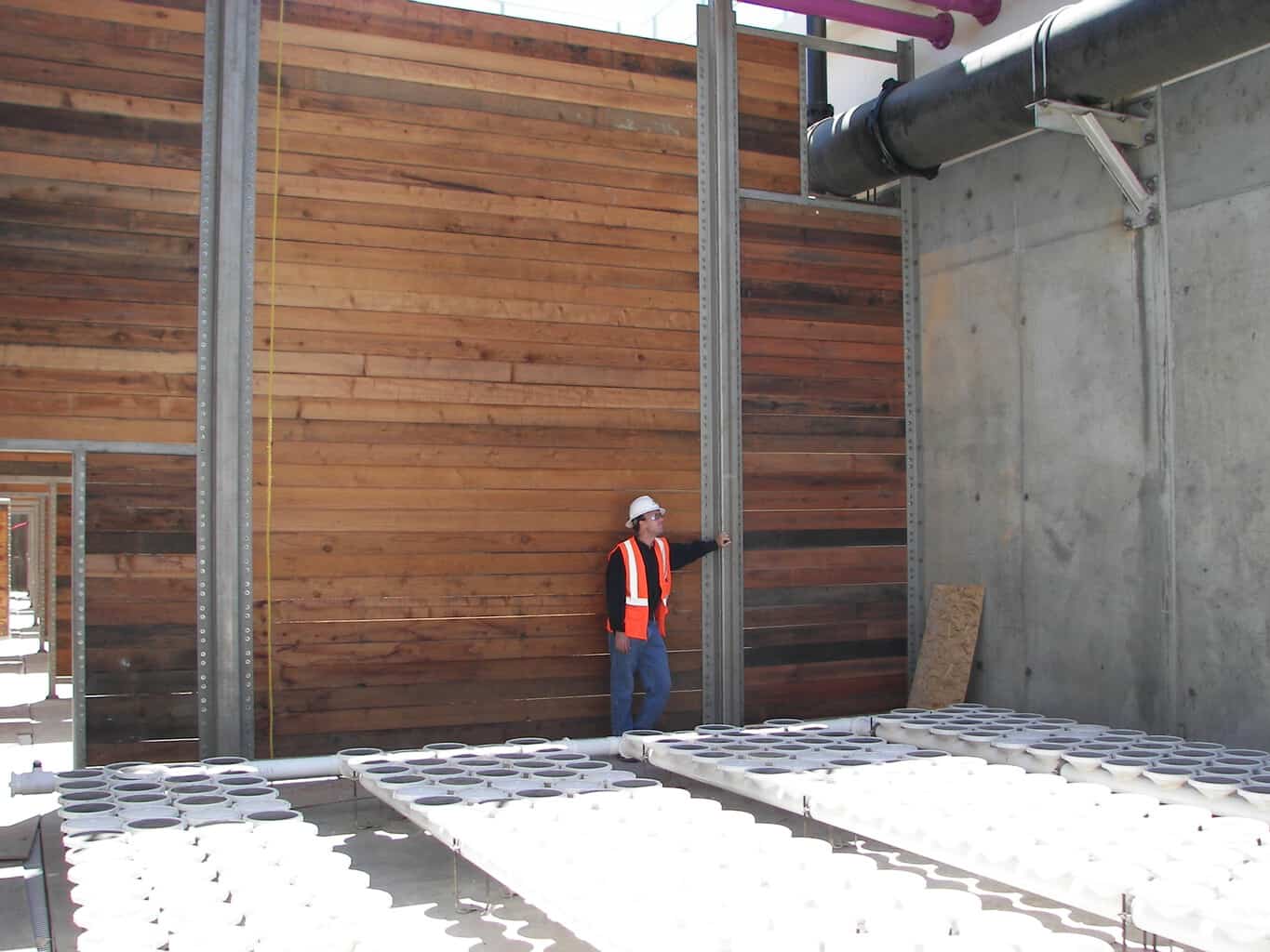 SS Redwood Baffles-- South Bay International WWTP, San Diego CA